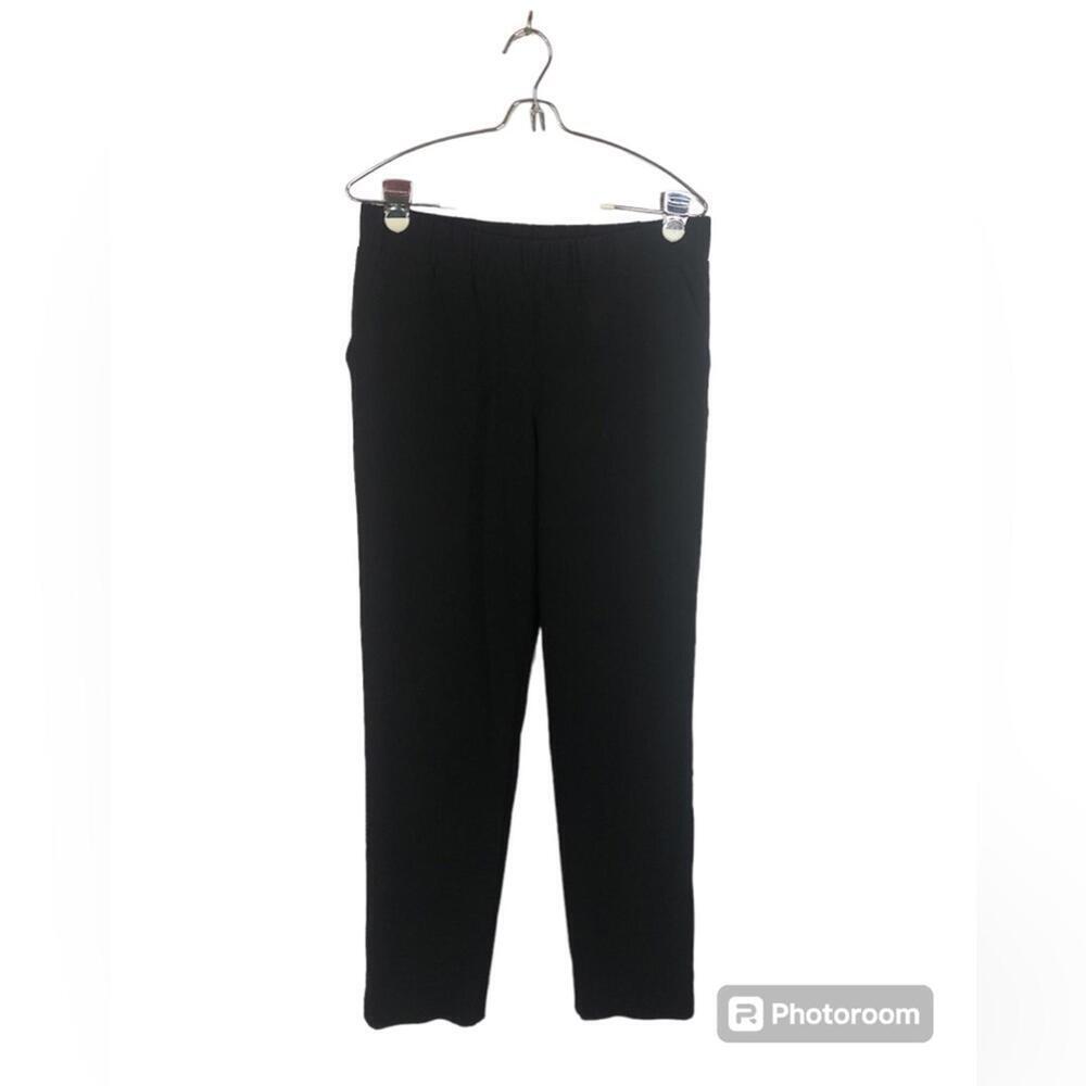 Chico’s Pull On Pant Wide Elastic Front Pockets High Waist